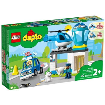 LEGO(R) DUPLO 10959 Posterunek policji i helikopter